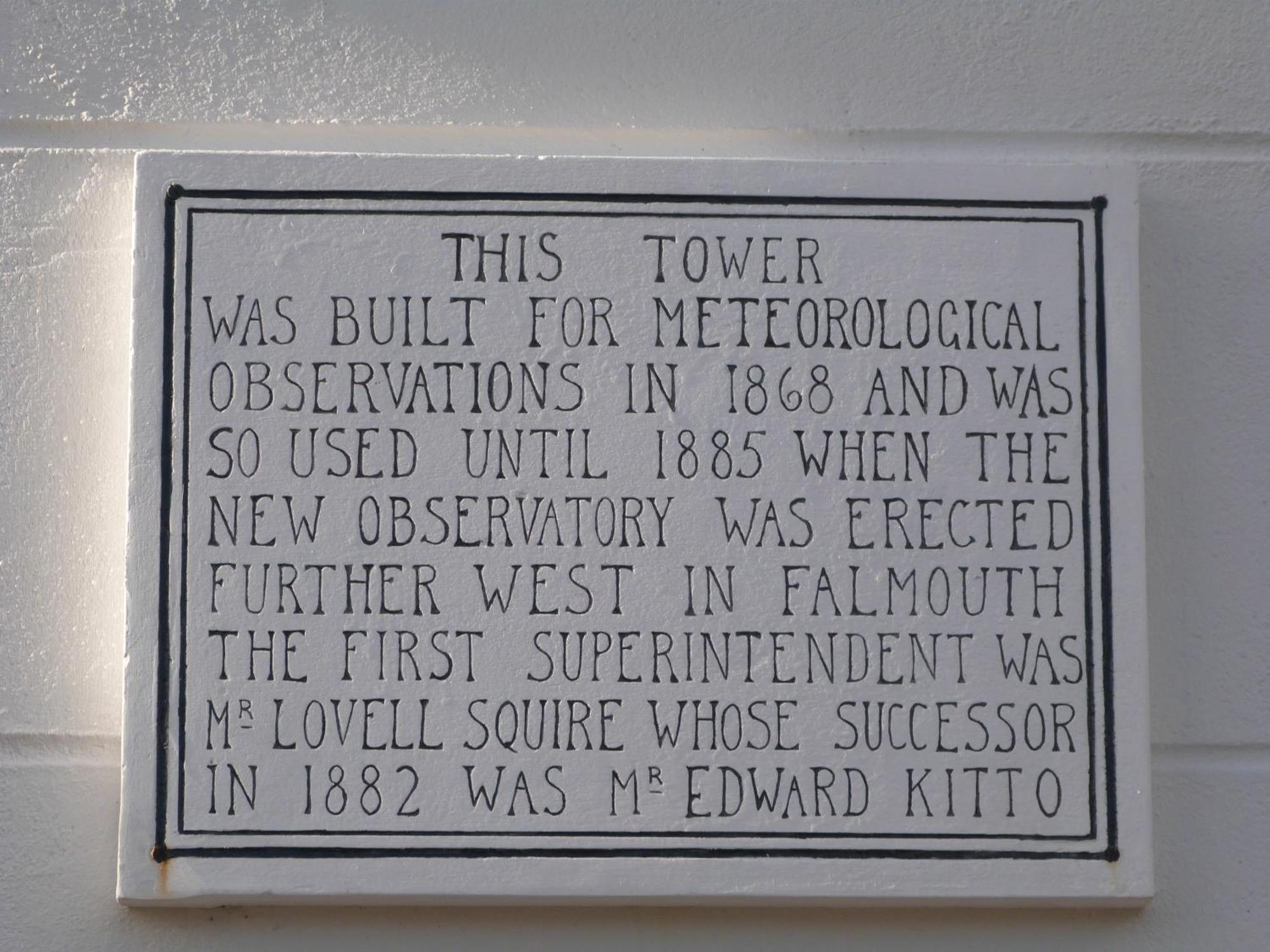 The Observatory Tower Falmouth Exteriör bild